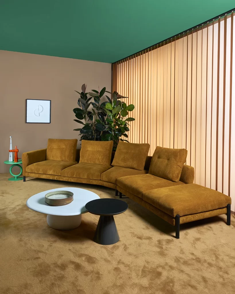 Revêtement textile pour chambre à coucher avec entretien facile

