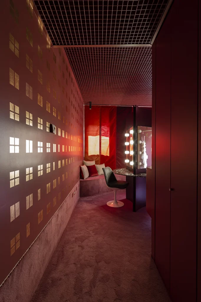 Theatre interior with Radici Carpet for superior sound absorption