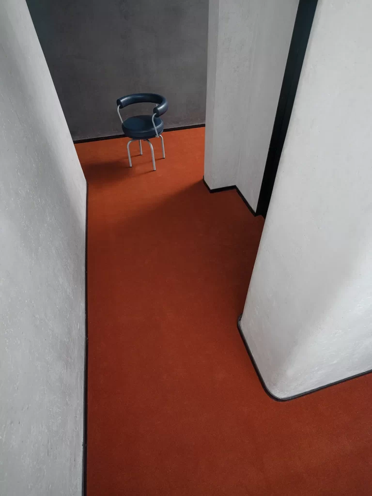 Moquette en laine de Nouvelle-Zélande dans une chambre raffinée