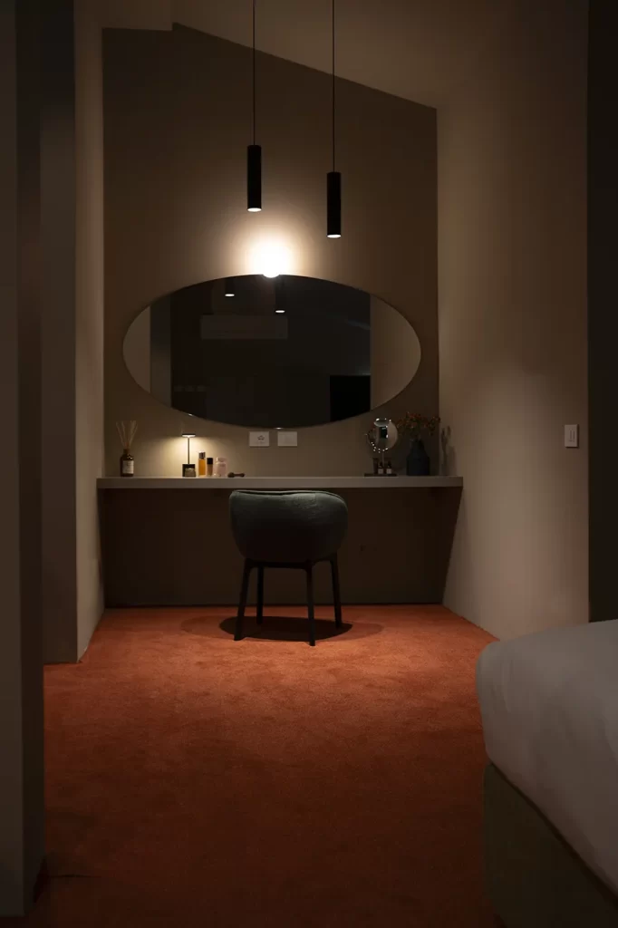 Interior carpet flooring in a commercial environment