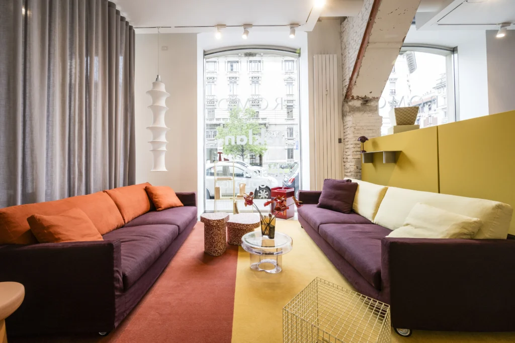 Sustainable and recyclable carpet for architectural projects