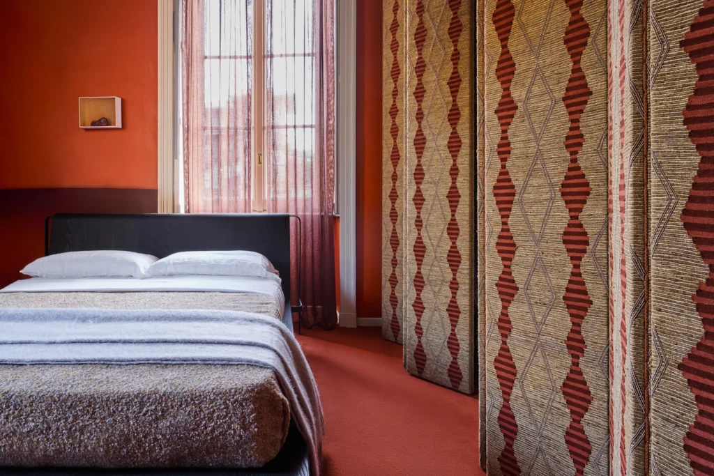 Moquette confortable pour chambre à coucher avec isolation thermique et acoustique