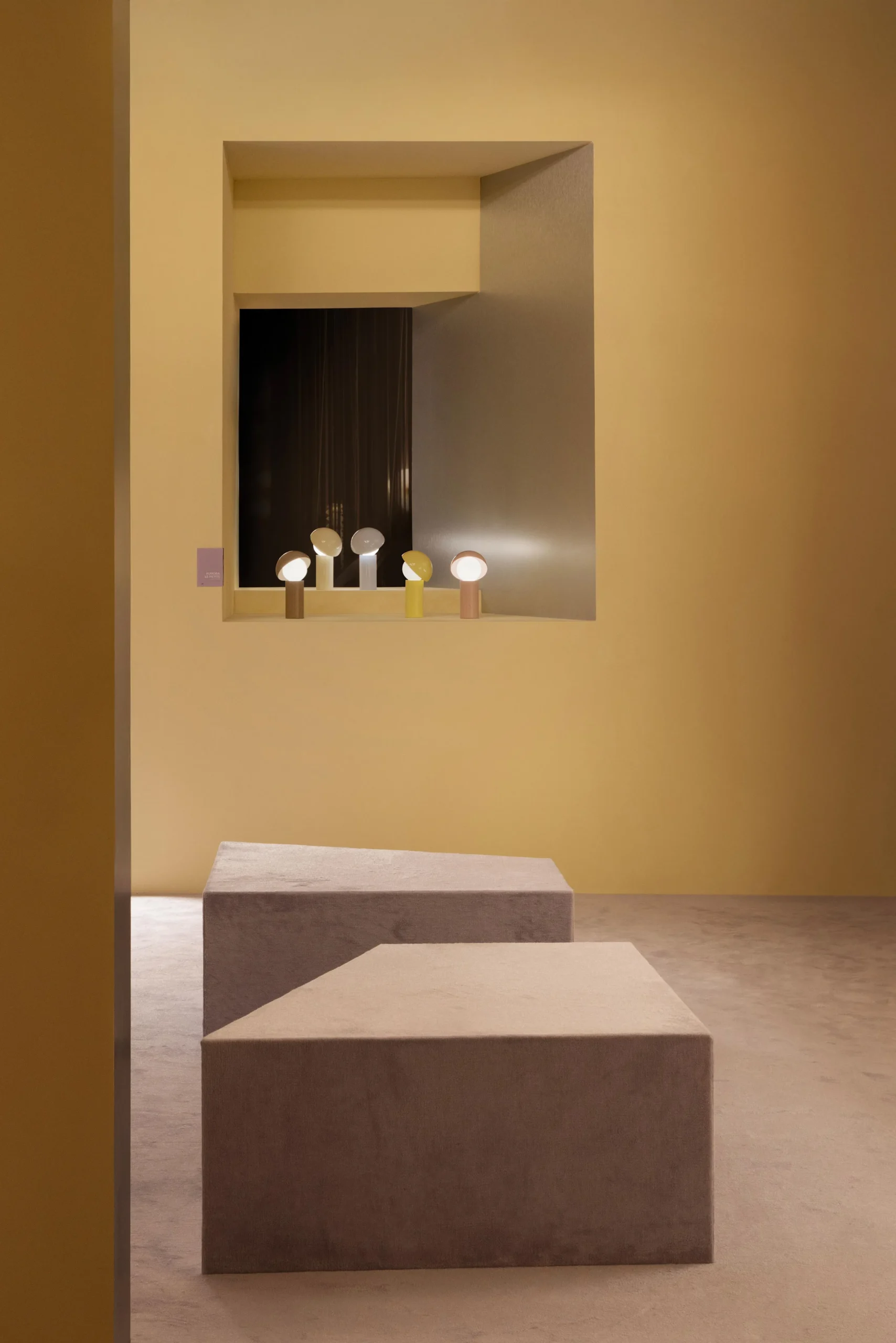 Italamp studio salaris euroluce salone milan design week moquette carpet