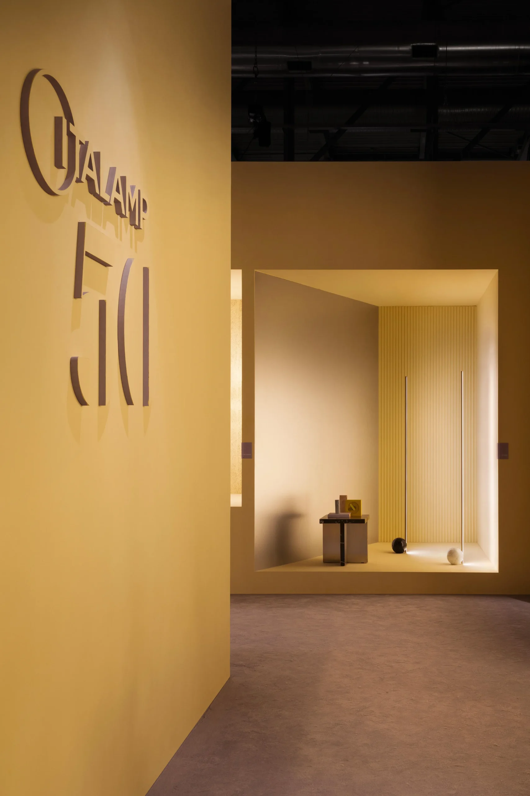Italamp studio salaris euroluce salone milan design week moquette carpet