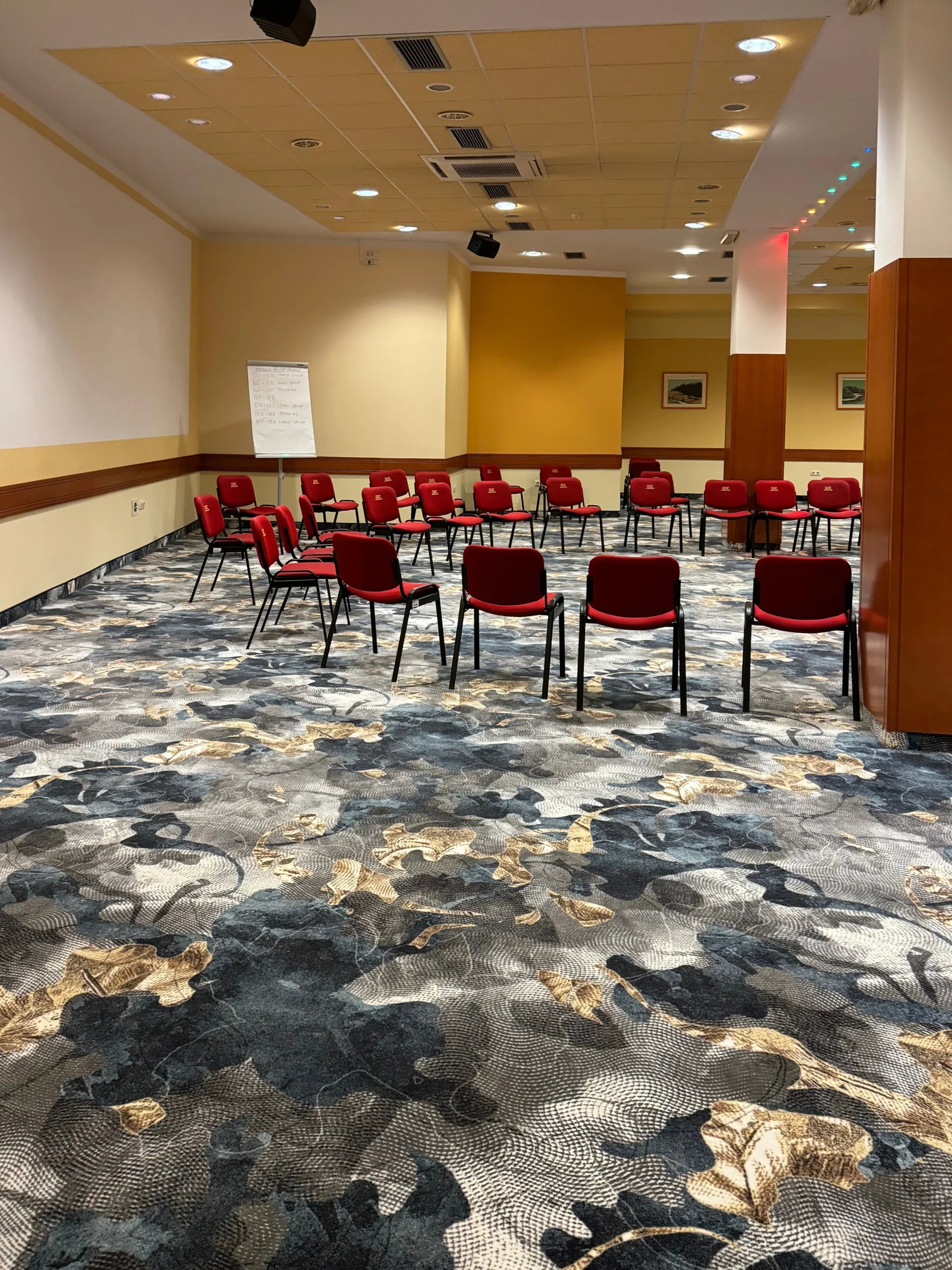Grand Hotel Adriatic carpet moquette custom corridors