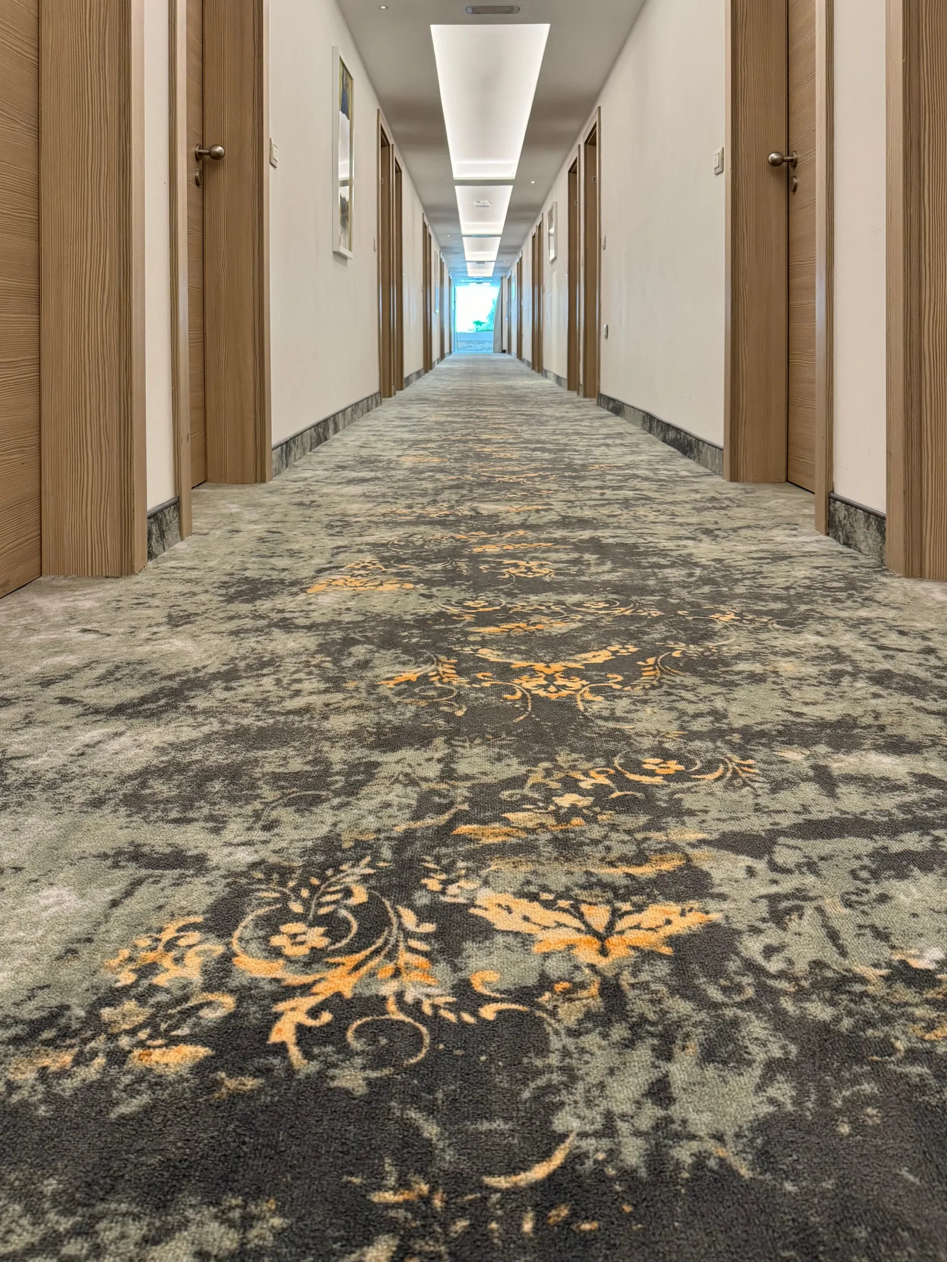 Grand Hotel Adriatic carpet moquette custom corridors
