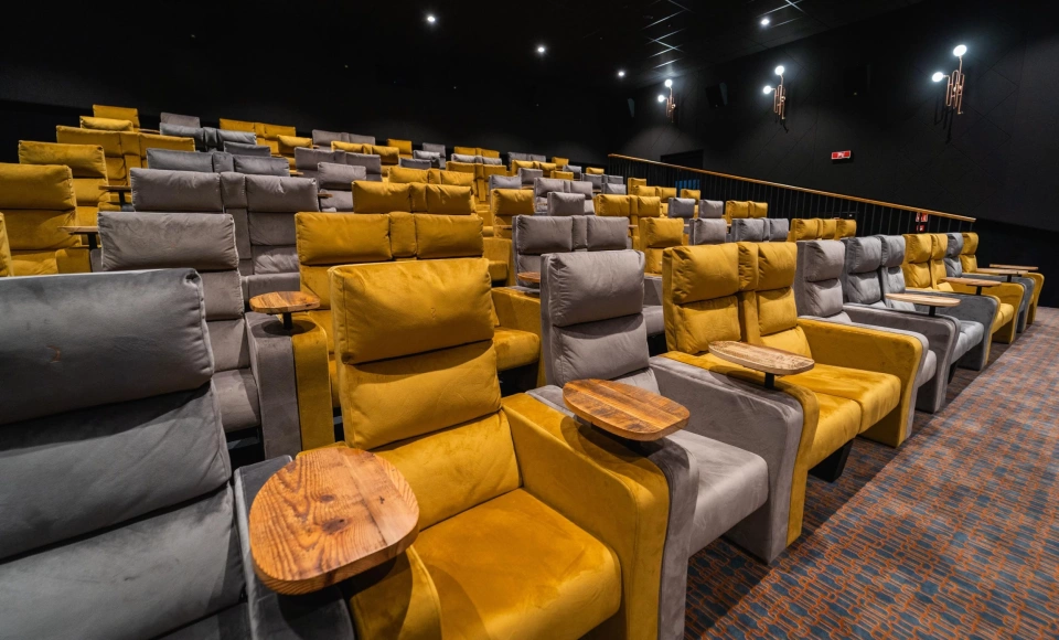 Kinogram Event Hall carpet acustic comfort cinema