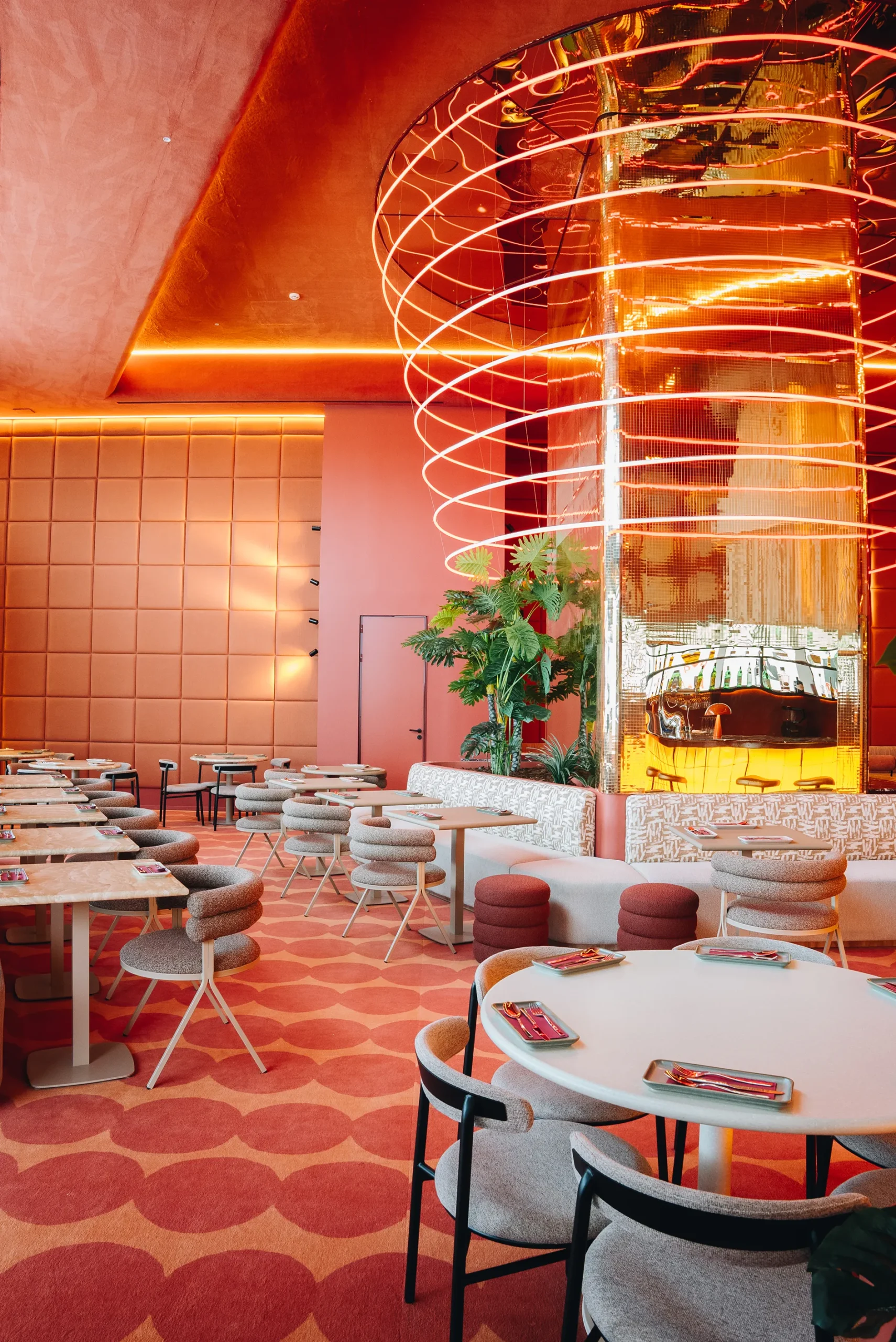custom carpet restaurant madrid spain