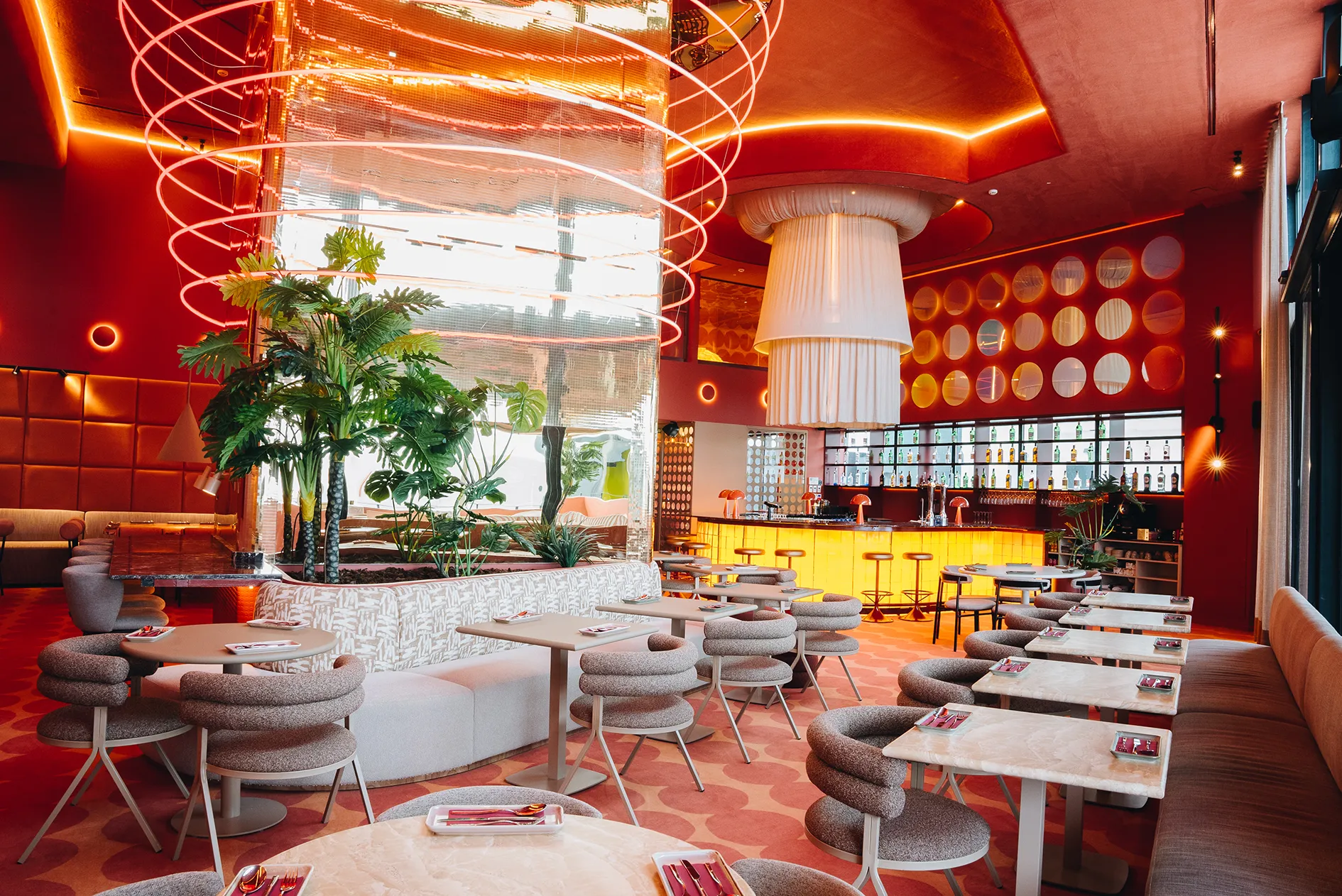custom carpet restaurant madrid spain