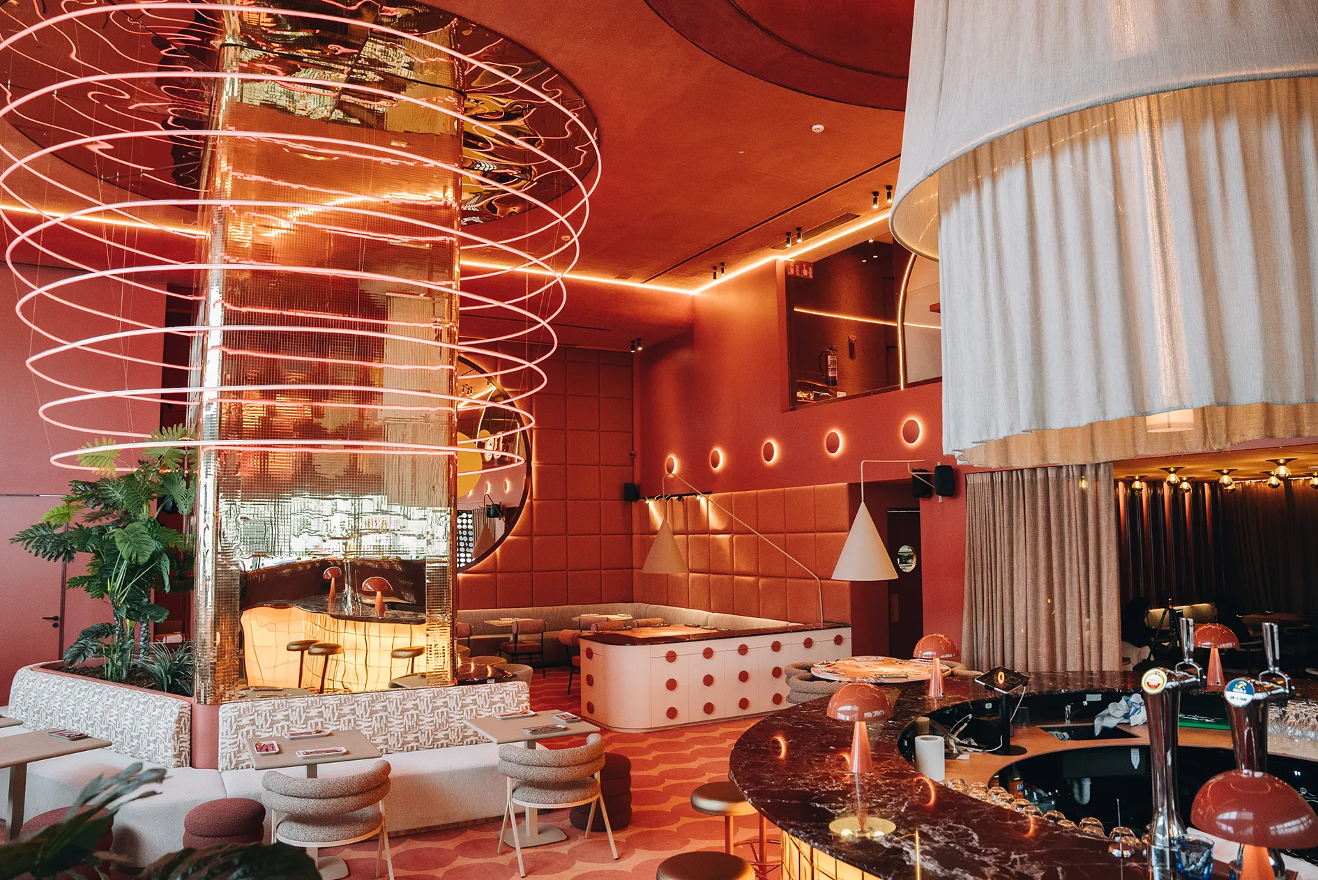 custom carpet restaurant madrid spain