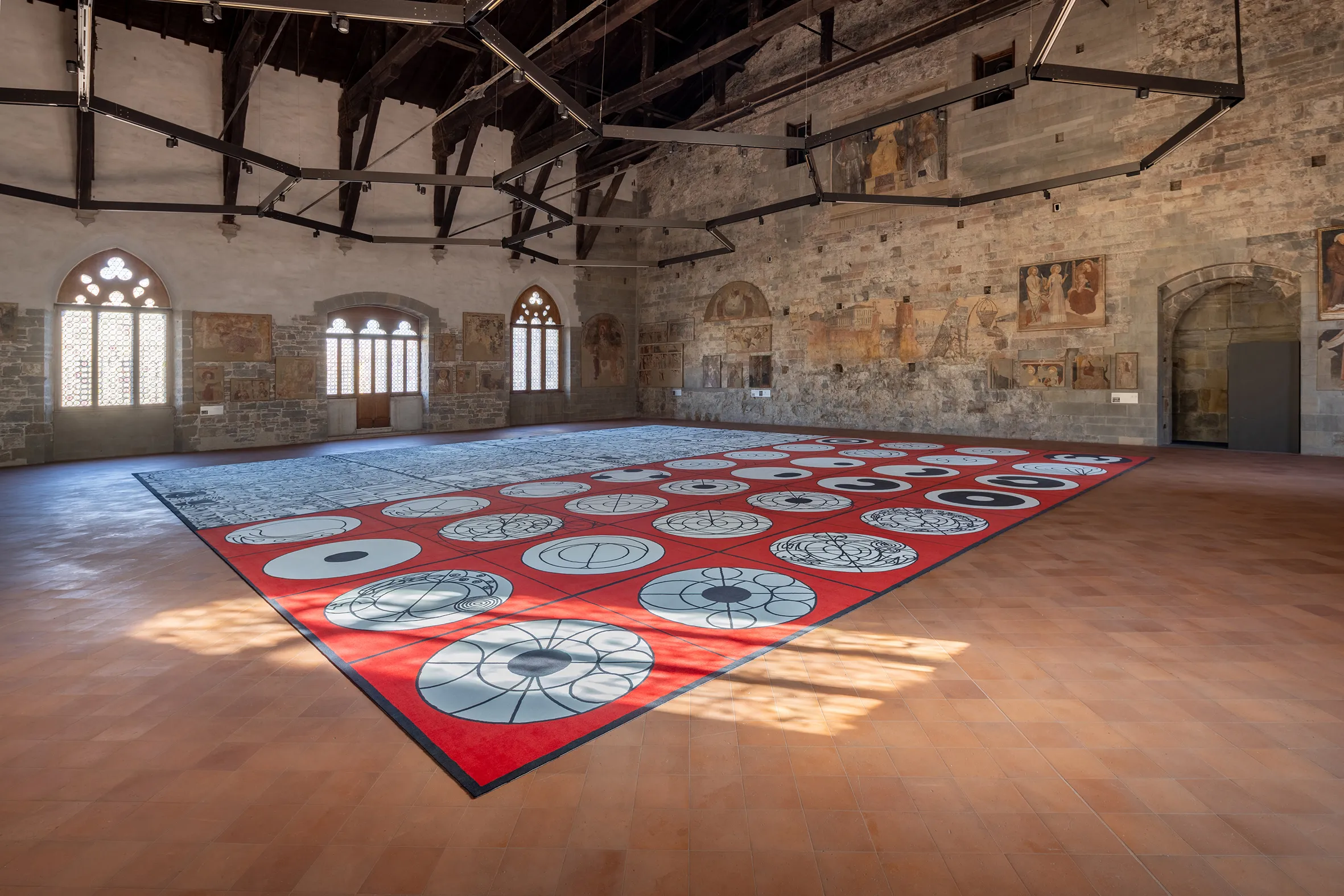 Matt Mullican moquette carpet sustainable R2R