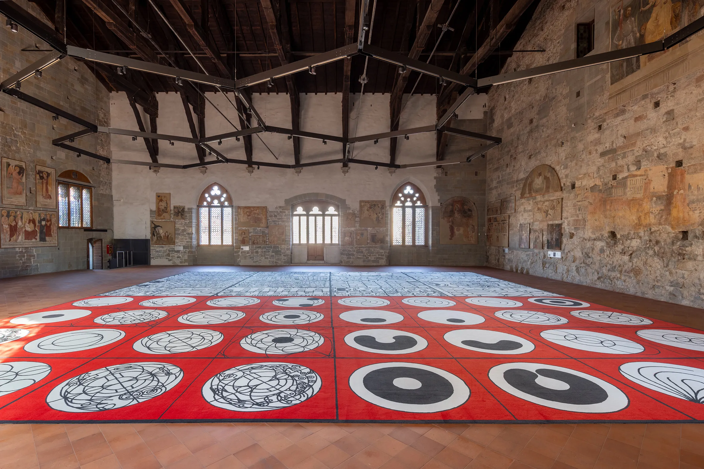 Matt Mullican moquette carpet sustainable R2R