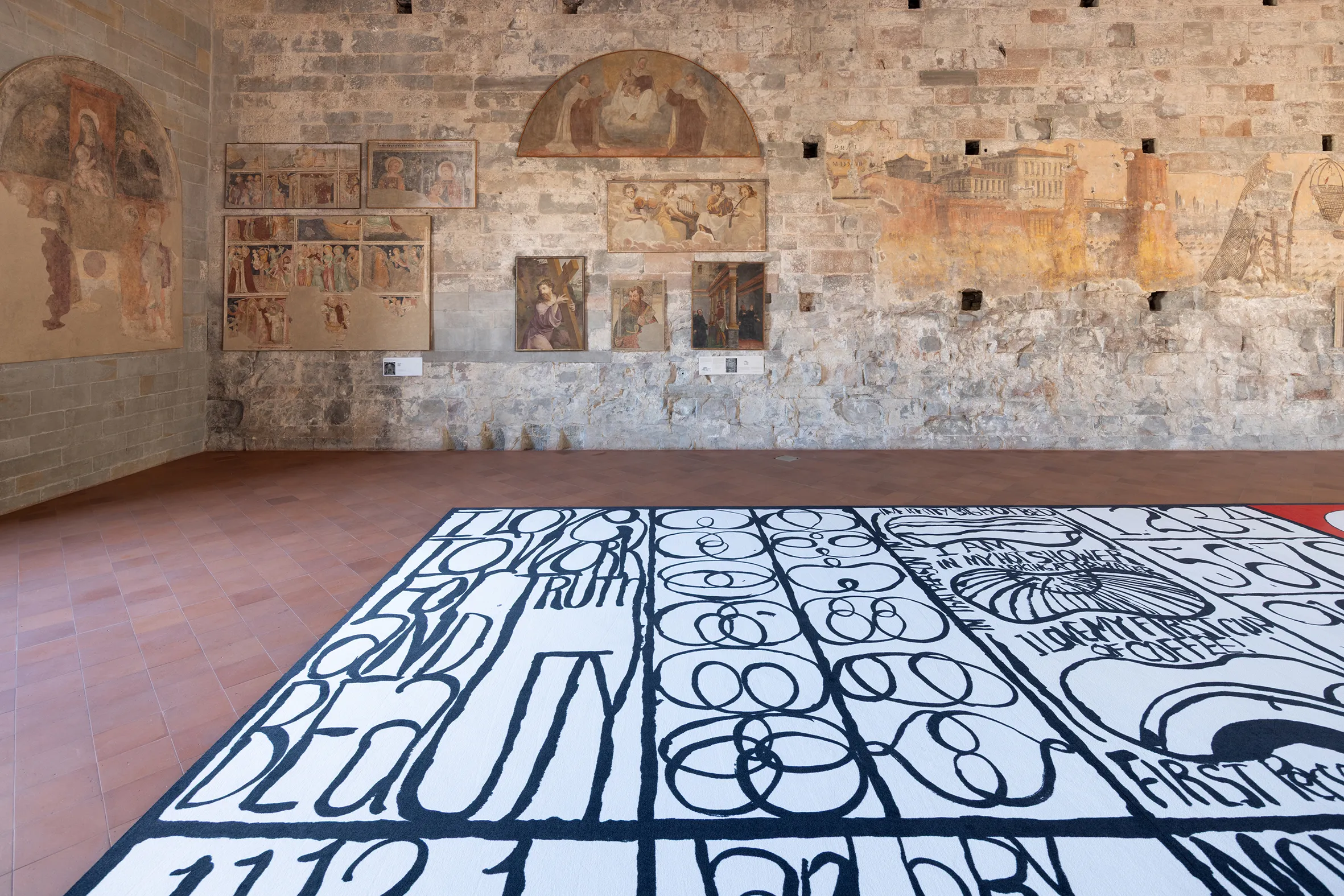 Matt Mullican moquette carpet sustainable R2R