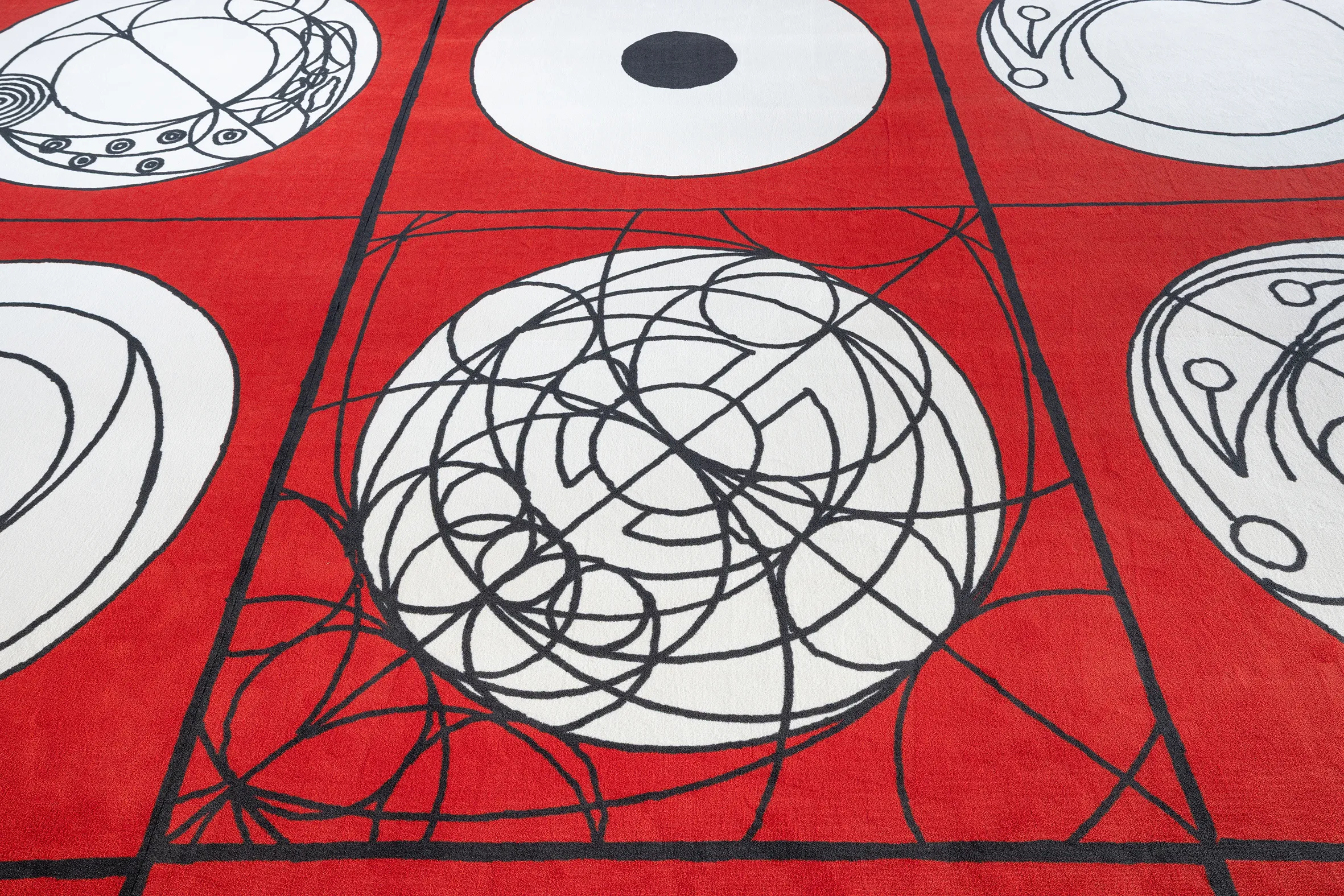 Matt Mullican moquette carpet sustainable R2R