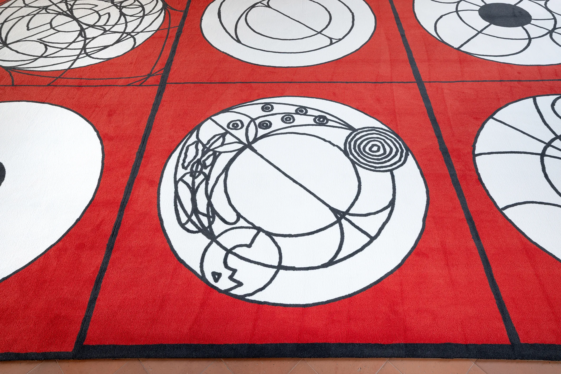 Matt Mullican moquette carpet sustainable R2R