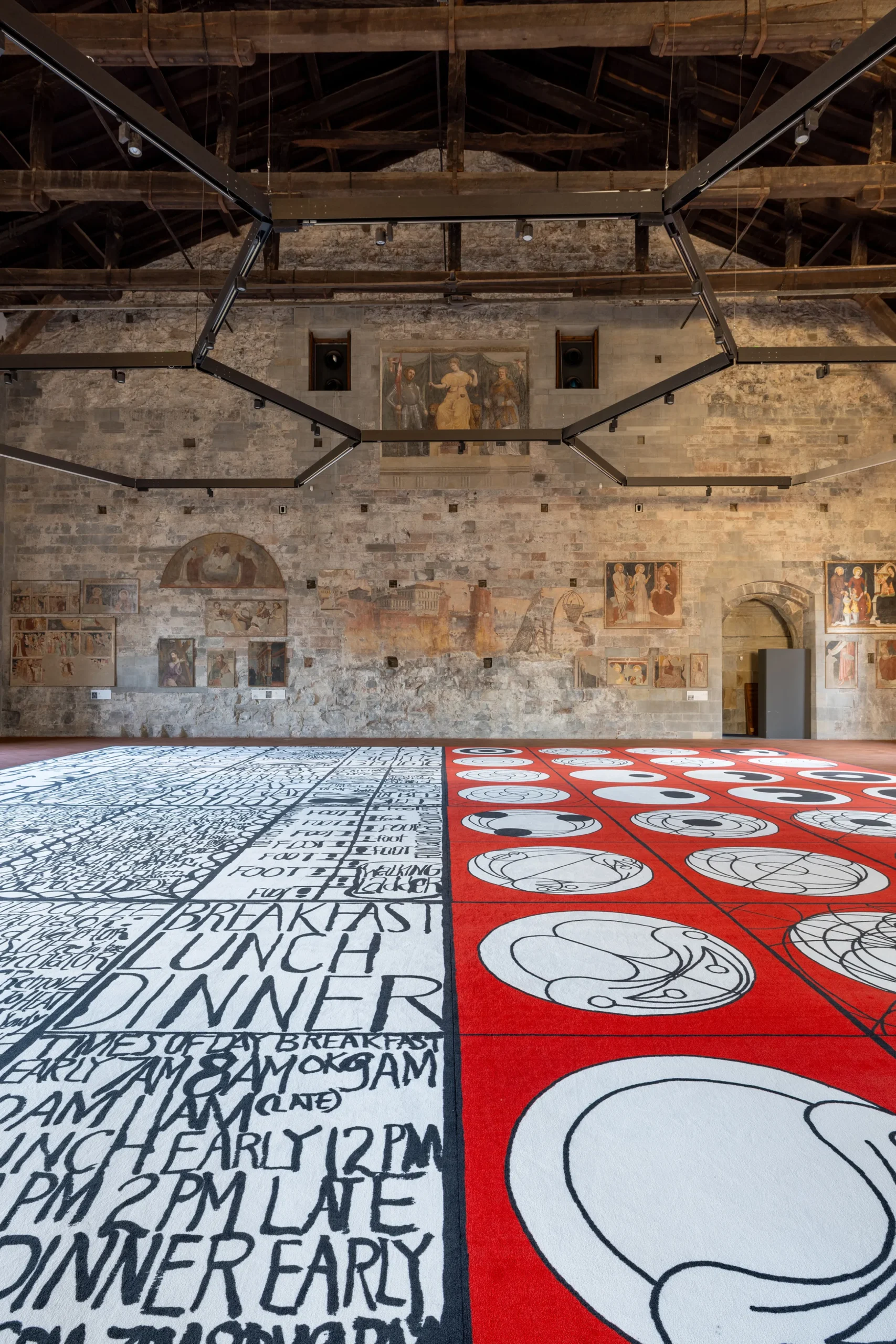 Matt Mullican moquette carpet sustainable R2R