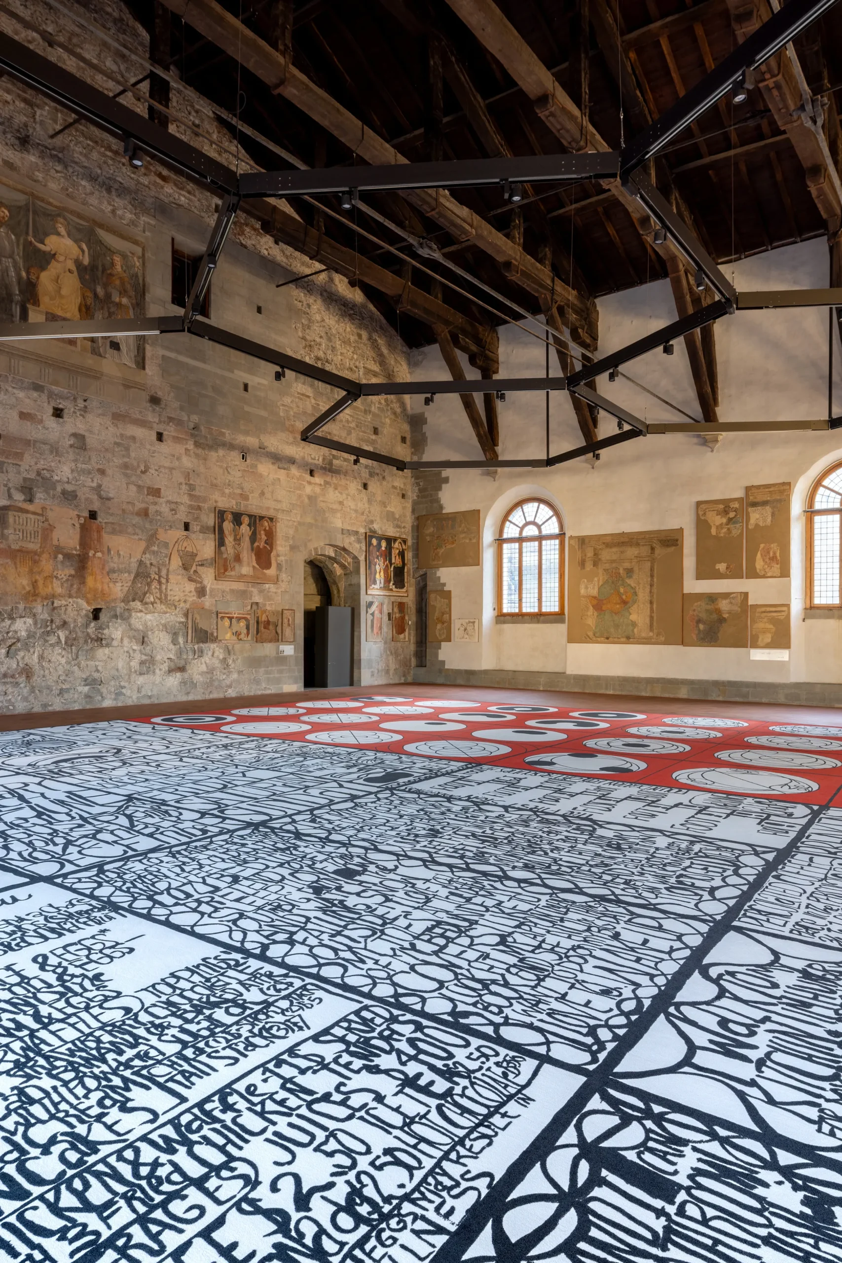 Matt Mullican moquette carpet sustainable R2R