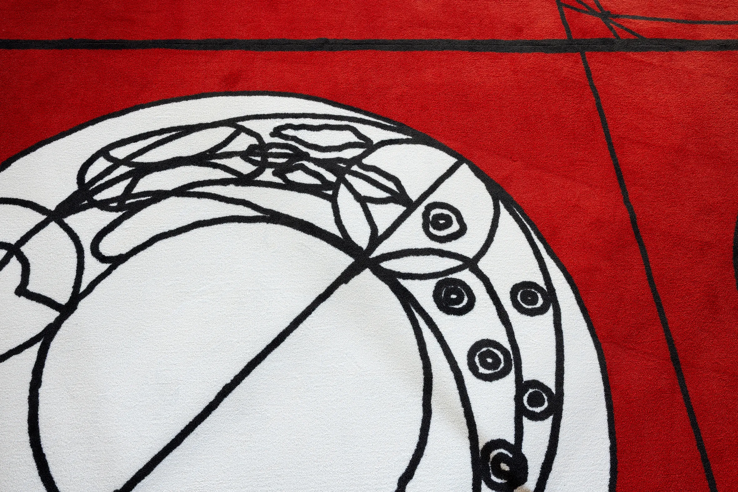 Matt Mullican moquette carpet sustainable R2R