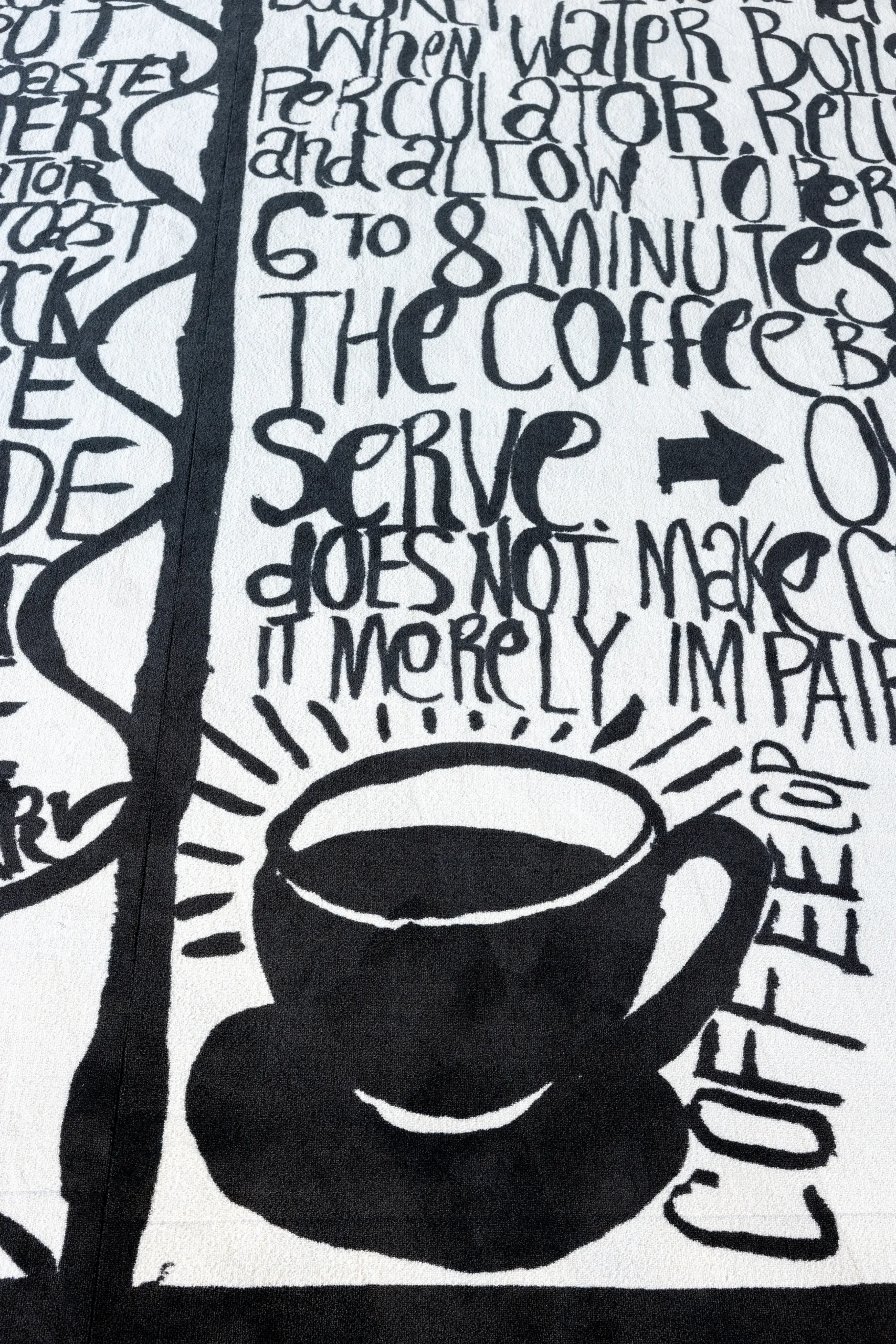 Matt Mullican moquette carpet sustainable R2R