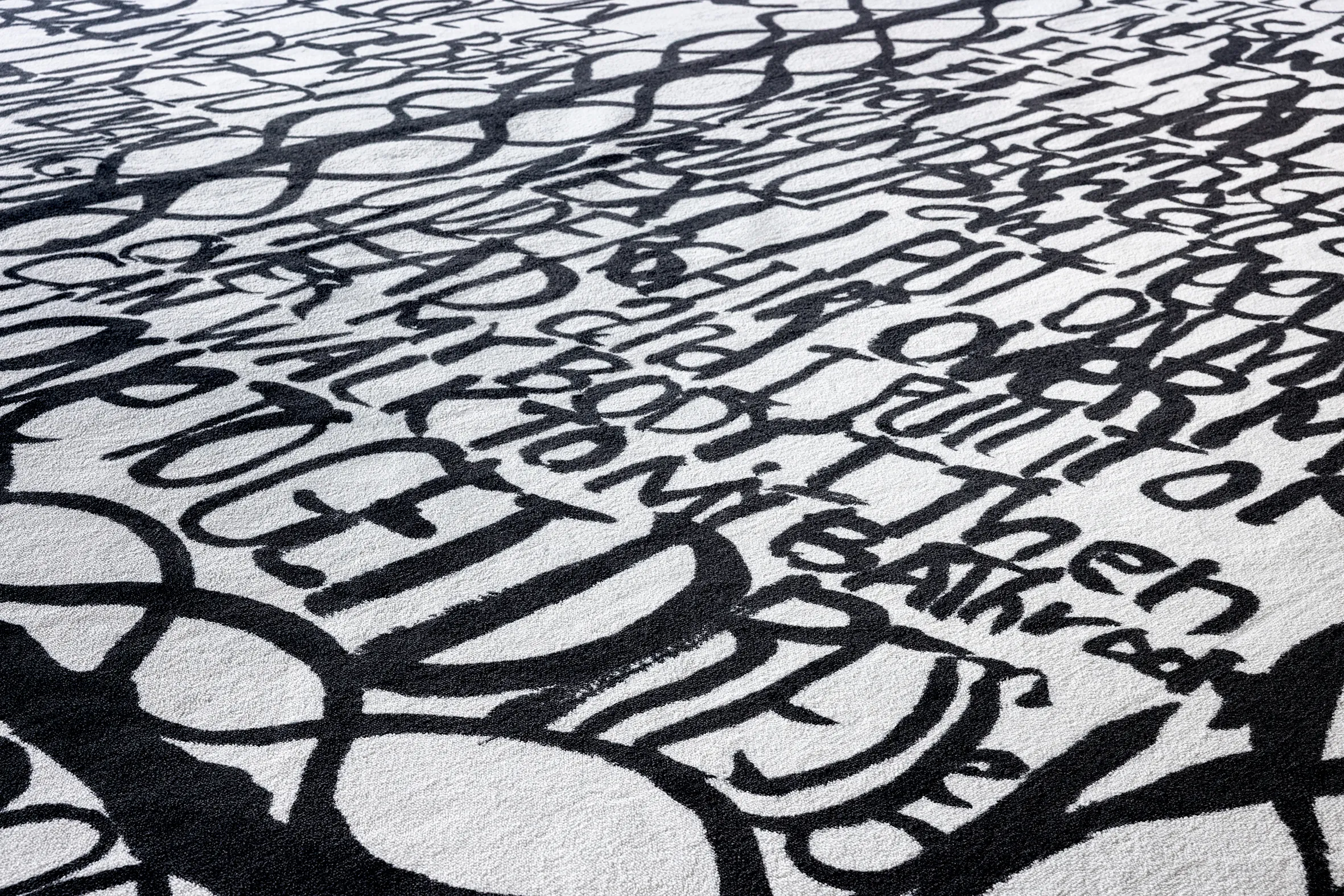 Matt Mullican moquette carpet sustainable R2R